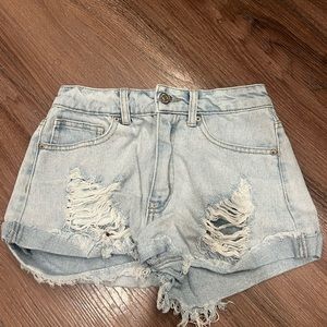 F21 Jean Shorts